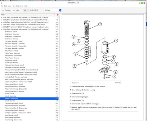 cat 302.5 mini parts